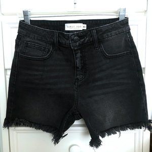 CJLA - Robertson Raw Hem Shorts  - Charcoal / XS